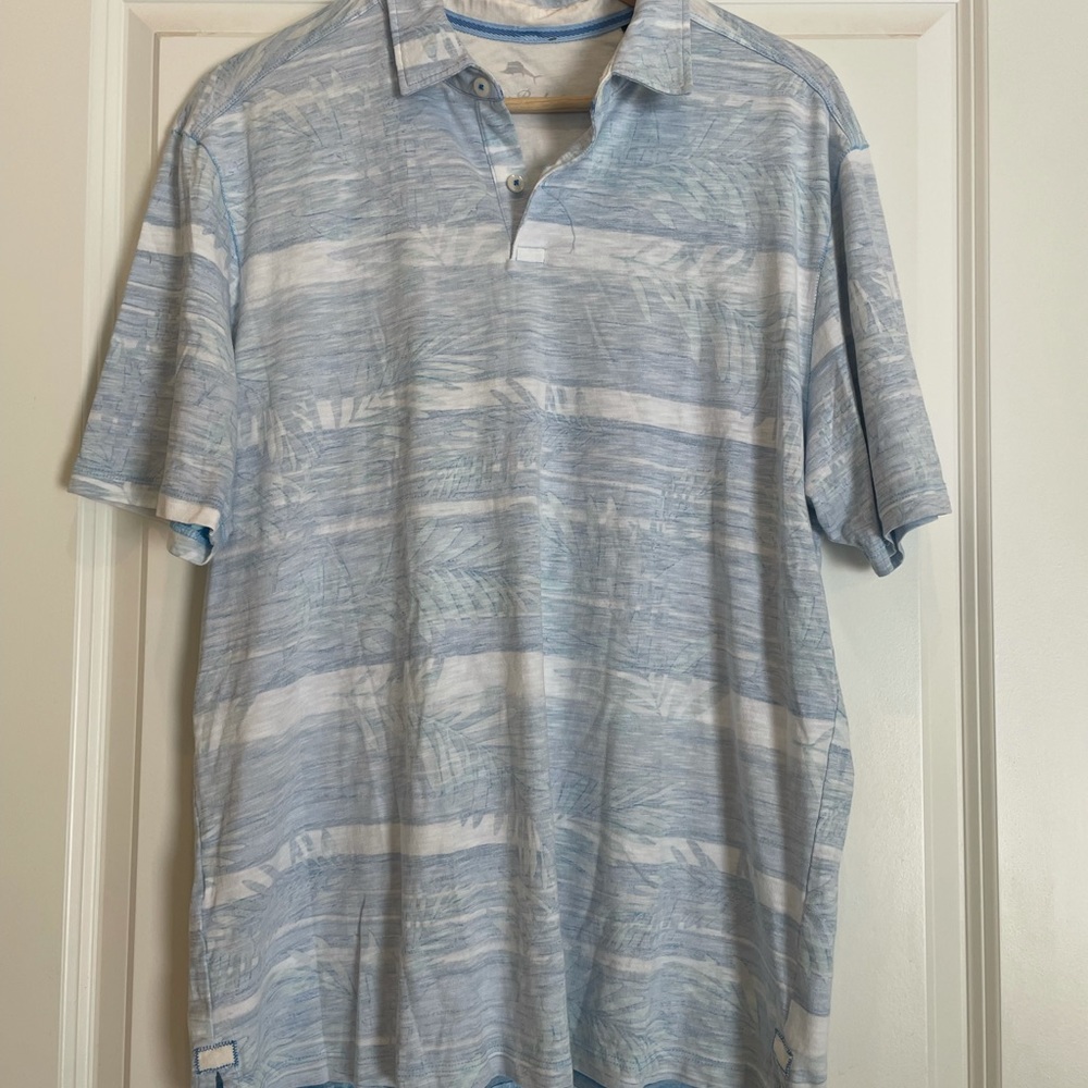 Tommy Bahama Light Blue Men’s Polo